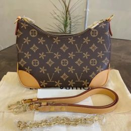 Leather Shoulder Women Designer Bgas Boulogne Handbag Crossbody Bag