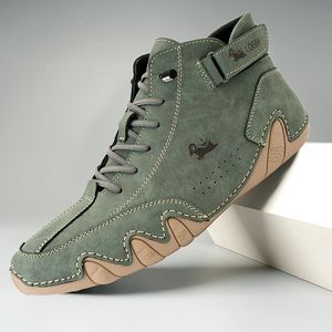 Lederen Sneakers Jurk Casual voor Designer Enkellaarsjes Mode Comfort Loafers Heren Schoenen 230729 GAI 538 Comt