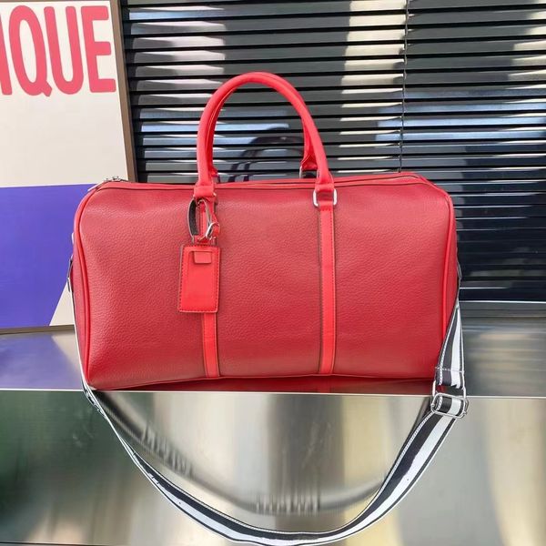 Bolso de viaje de cuero Ni Bolso de dragón de alta calidad Bolso de mano de gran capacidad Equipaje de mano Bolso de lona Equipaje de lujo para hombres Negocios para caballeros Envío gratis