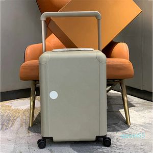 lederen reisbagage designer airbox trolley rollende koffer boarding bag organizer portemonnee plunjezakken groot