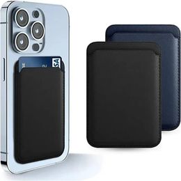 Étui portefeuille en cuir pour iPhone 15 Pro Max Magsafe Wallet Cuir Compatible pour iPhone 14 13 12 Porte-carte avec aimant MagSafe Vente en gros