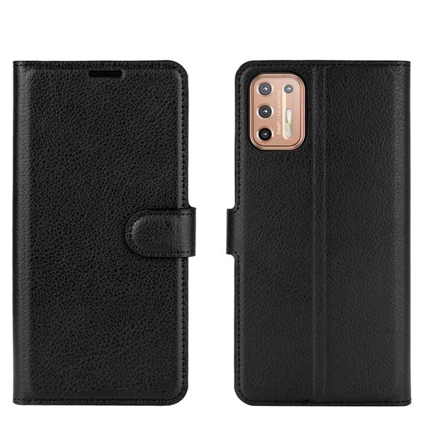 Funda tipo billetera de cuero para Moto G9 Power G 5G Plus, funda con tapa para Moto One Fusion G8 E6 Plus G Stylus Power