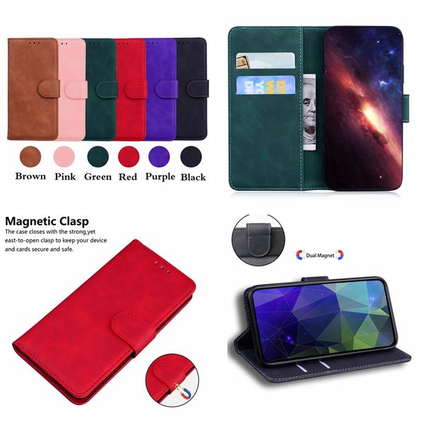 Funda de cuero con tapa para Sony Xperia 1 IV ACE 3 Google Pixel 7 PRO 6 6A 5 5A 5XL Sensación de piel Retro Vintage PU ID Ranura para tarjeta Titular Moda Cubierta magnética Funda de lujo