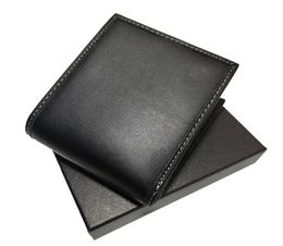 Portefeuille en cuir pour hommes porte-carte business clip trésorerie courte 8 emplacements High Quality Fabric Artisanat pliant allemand est livré avec un box4744902