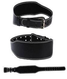 Ceinture d'haltérophilie en cuir Gym Fitness Crossifit Haltère Haltère Powerlifting Support dorsal Entraînement de puissance Ceinture de musculation5068227