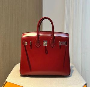lederen dames luxe bakkenontwerper handtassen gladde doos lederen perfecte zakelijke casual tassen custermizing je kleuren