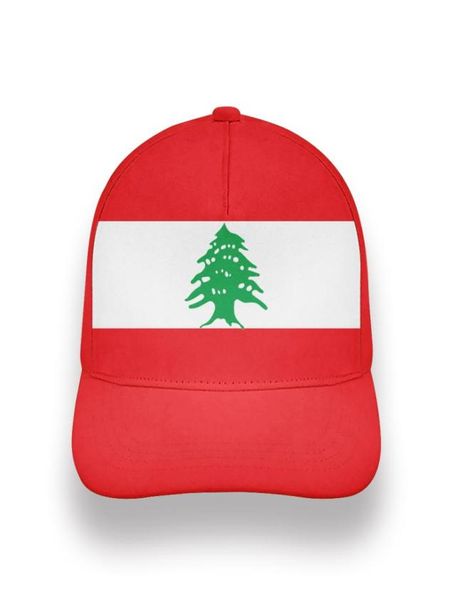 Lebanon Youth Hat diy numéro de nom personnalisé LBN Cap Nation Flag arabe arabe libanais imprimement PO PO Baseball Caps6719556