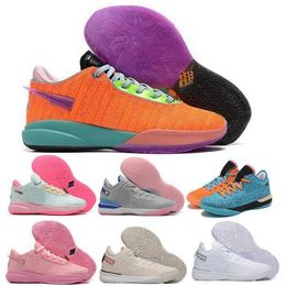 Lebrons 20 Chaussures de basket-ball pour hommes Sneaker Nxxt Gen White Time Machine choisi 1 Fruity Pebbles i Promise 2023 Man Tenis Trainer Taille 7 - 12