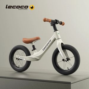 Lecoco Loopfiets Lichtgewicht peuterfiets voor kinderen van 2 tot 5 jaar Geen pedaal Verstelbare stoel Trainingsfiets Ultra coole kleuren 240304