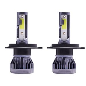 LED 12000LM/PAIRE Mini ampoules de phares de voiture H1 H7 H8 H9 H11 Kit de phares 9005 HB3 9006 HB4 Auto Lampes 6000K