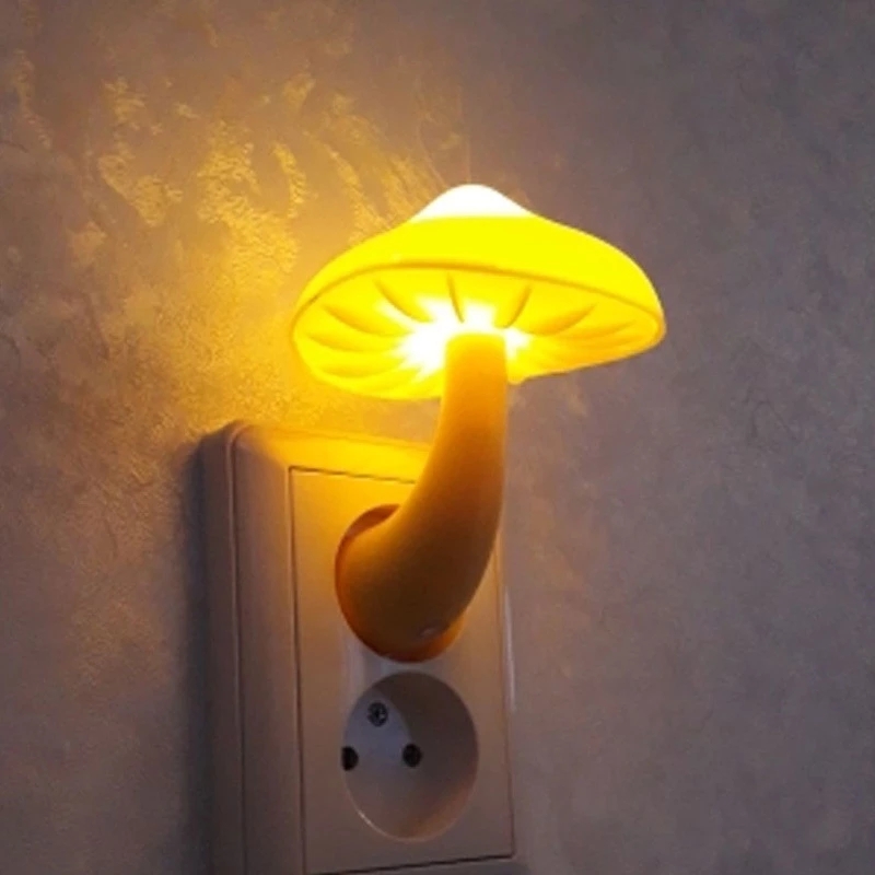 LED 2024 lekka nocna lampa ścienna US EUE Control indukcja Energia Energia Ochrona środowiska Lampa sypialnia lampa domowa Deco