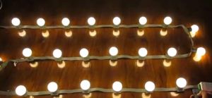 LED 3M 18 ampoules CC 24V basse tension guirlande lumineuse chapiteau ampoule extérieure étanche e27 led ampoules