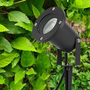 Led 5W IP65 Étanche Extérieure Lampe De Jardin Paysage Pelouse Voie Arbre Réglable Spot Spike Light