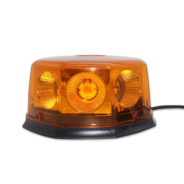 Gyrophare d'avertissement d'urgence pour la sécurité routière à LED en DC 12V à 24V et motif clignotant rotatif avec magnétique2296