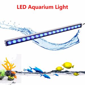 LED Aquarium Licht Vistanklicht 108W Blauw 470 Nm onderwaterlamp Aquaria Aquariums Verlichting Waterdichte Led Bar Lichten Aquariumlampen Aquariumlampen