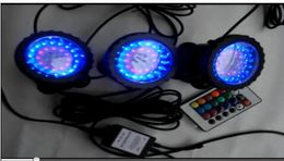 Lumière LED d'aquarium RGB projecteurs submersibles jardin étang piscine ampoule sous-marine lampe de réservoir de poisson ue royaume-uni US AU Plug9539772