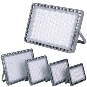 400W 300W 200W 100W Lumière de projection à LED ultra-mince 150lm / W RA80 Spot publicitaire Light Outdoor Termeproof Construction Site Floodlight