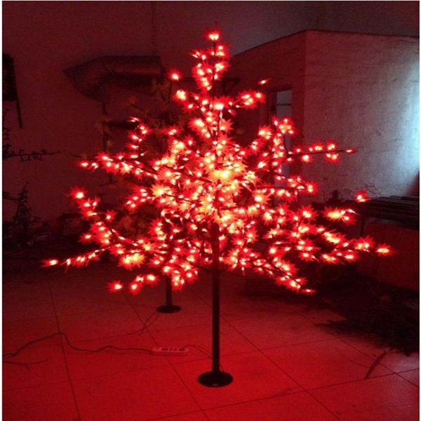 LED Érable Artificiel Lumière De Noël Lumière 672pcs Ampoules LED 1 8m 6ft Hauteur 110 220VAC Utilisation Extérieure Imperméable À La Pluie 288w