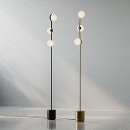 Led Ball Floor Lamp Minimalistisch licht Wit glas Post Modern Multi Light voor slaapkamer woonkamer decoratie eetkamer licht