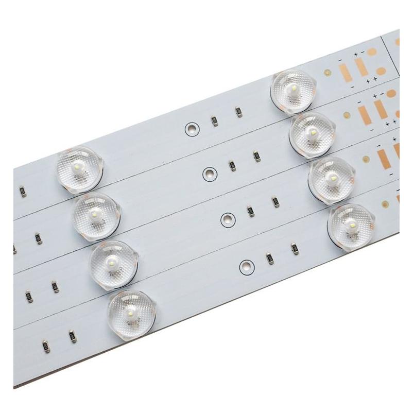 Led Bar Lights Rigid Strip Diffuse Reflection 3030 Lattice Light Use For Outdoor Large Advertising Box Drop Delivery Lighting Holiday Dhaj9