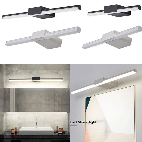 Lámparas de pared LED para espejo de baño, 8W, 10W, AC85-265V, montaje en pared impermeable, luminaria moderna para sala de estar, dormitorio, luces decorativas de ambiente