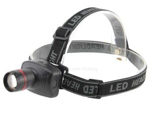 LED-batterij Power-koplamp 3-modus mini-zoombaar Zaklamp Buiten rijden fietsen Camping Hoofdlamp Lamp Zaklamp Lantaarnlampen koplampen