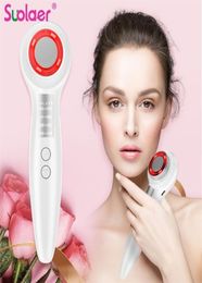 LED Beauty Skin Retheunation Device Ions Ions Negativos Vibration Machine Face Massage de la chaleur Remover Santé 2105181850145