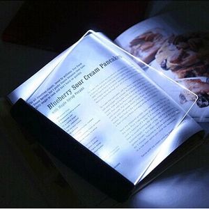 LED livre lumière plaque plate veilleuse Portable voyage dortoir Led lampe de bureau maison intérieur oeil protéger lecture veilleuse