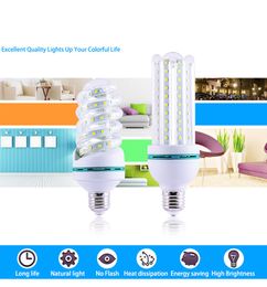 LED-lampen E27 LED's Lamp 5W 7W 9W 12W 2835SMD AC 85-265V Lampara Energy-Saving Corn Lamps Table Light Bombillas