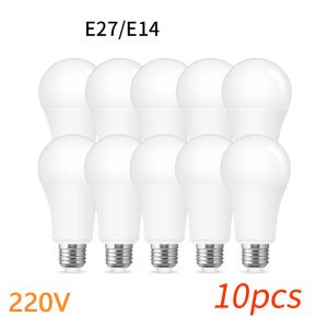  Bombillas para lámpara LED AC220V 210V 230V E27 E14 3W 9W 12W 15W 18W Lámpara Bombilla sala de estar hogar luminaria AP 220V