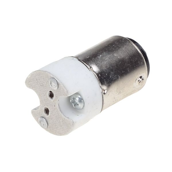 Portalámparas LED convertidor de casquillo de bombilla BA15D a MR16 MR11 G4 G6.35 adaptador