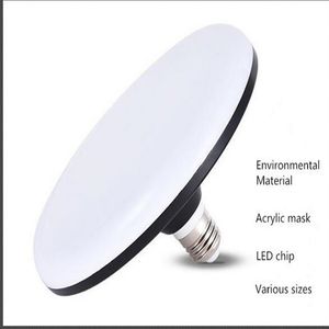 Bombilla Led superbrillante, ahorro de energía, luz blanca, lámpara de platillo volador, iluminación de tornillo E27, bombillas LED, protección ambiental a prueba de tres