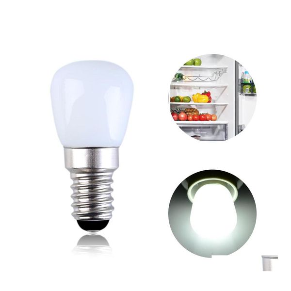 Bombillas LED 2W Refrigerador Iluminación Mini Bb Ac220V Luz interior Blanco / Cálido / Atenuación Sin atenuación 1 Transacciones E14 Entrega directa L Dh7Ic