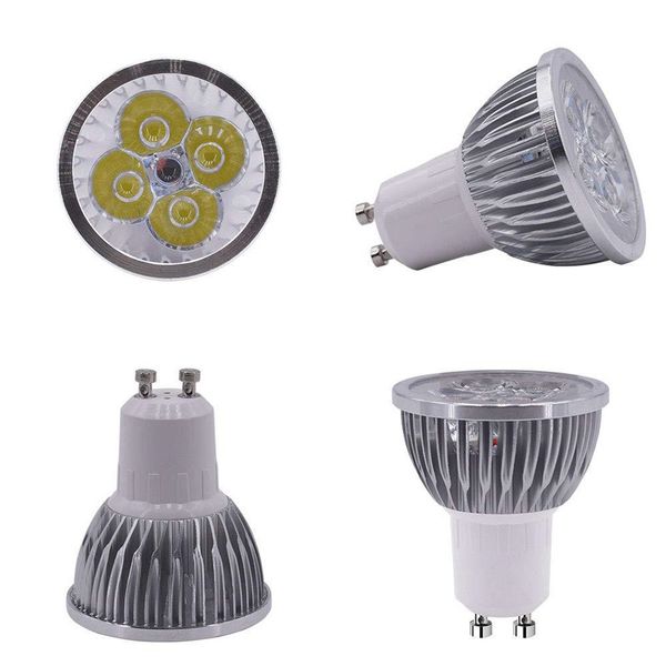 Ampoule LED 3W 4W 5W 6W, non variable, GU10 MR16 E27 E14 GU5.3 B22, Spot, lampe de projecteur, éclairage Downlight