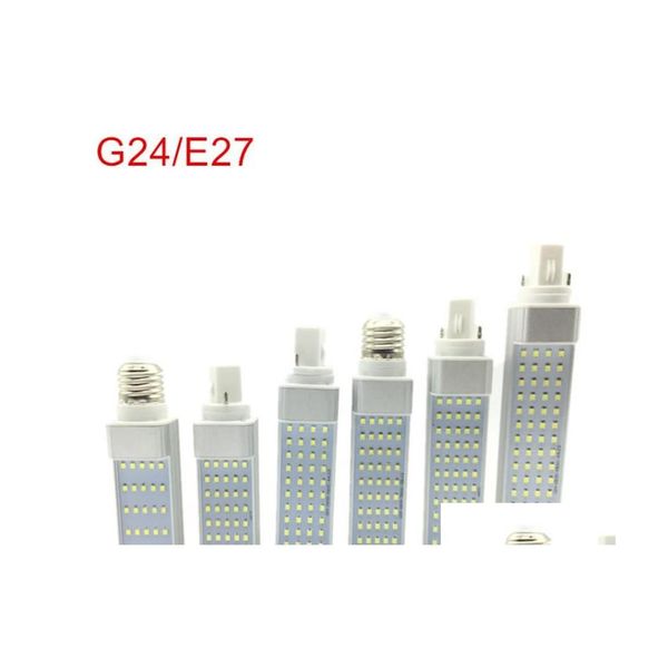 Ampoules Led 7W 9W 11W 13W 15W Bbs lumières E27 G24 Tal Plug maïs lumière Ac 85265V livraison directe éclairage Otjs2