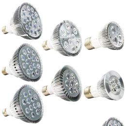 Bulbas LED DIMMABLE BB PAR38 PAR30 PAR20 85-240V 9W 10W 14W 18W 24W 30W E27 Lámpara de iluminación Lámpara Downlight Drop de entrega Luces de entrega BB DHI5B