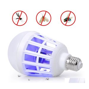 LED -lampen Environmental Protection Energy Saving Mosquito Killer BB voor huishoudelijke verlichting Bug Zapper Trap Lamp Insect Anti Repellen DHCIS