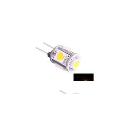 Bombillas LED Inicio G4 Llegada 12V Luz blanca fría 5050 SMD Gabinete Camper Bb Globe Barco Jardín Drop Entrega Luces Iluminación Tubos Dhjm4