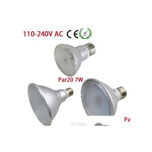 Bombillas LED Ip65 Impermeable Par20 Par30 Par38 E27 110V240V 7W 12W 15W Lámpara de techo regulable Luces puntuales Bb Drop Entrega Iluminación Bbs Dhp5Y