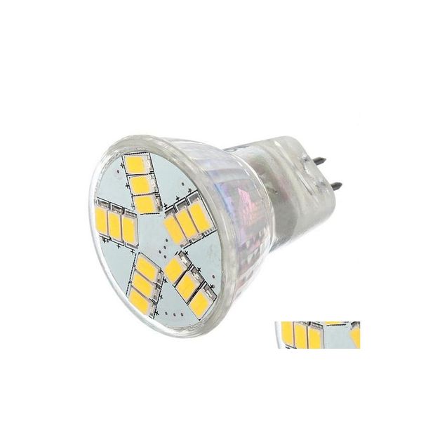 Ampoules LED Mr11 Gu4 Spotlight AC/DC 12V 5730 Smd Lampe Bb Économie d'énergie Spot Light Cool/Chaud Blanc Drop Livraison Lumières Éclairage Bbs Ot6Aq