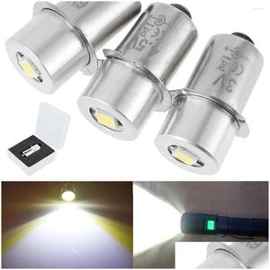 Led-lampen P13.5S Bb 3V/4,5V/6V 200Lm 6000K Koud Wit Licht Led-zaklamp 360ﾰVerlichtingshoek Vervanging Drop Delivery Lights Verlichting Lig Dhapl