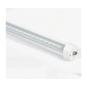 Bombillas / tubos LED 2.4M 8Ft Fa8 Tubo T8 de un solo pin Fluorescente 8 pies 8 pies 45W Lámpara de repuesto Smd2835 Luz de entrega de caída Dhf6W