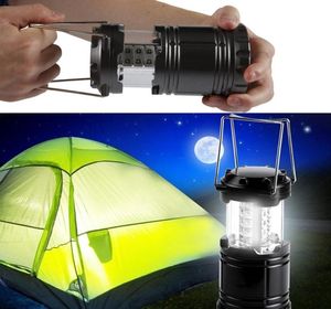 LED-campinglamp buiten opvouwbare lantaarn noodzaklampen draagbaar zwart opvouwbaar voor wandelen kamperen Halloween Christm5045106