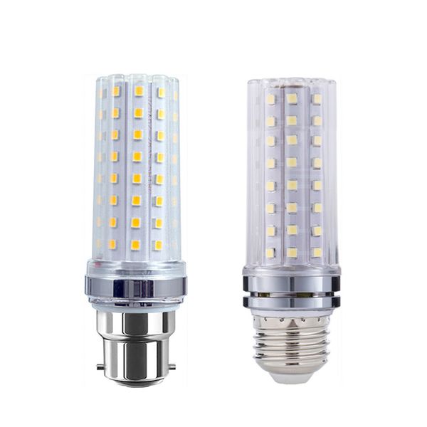 Ampoules candélabres LED 20W, culot candélabre décoratif E14 E26 E27 B22 ampoule LED lustre 3-Corn-Dimmable blanc lumière du jour 5000K lampes LED crestech