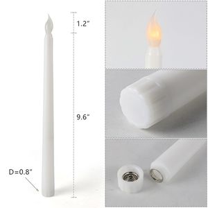 LED kaars licht kaars lamp vlamloze simulatie lange paal elektronische afstandsbediening staaf wax lampen bruiloft decoraties Nieuwe collectie 4 5JZ N2