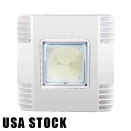 Luces LED para toldo, reflectores para gasolineras, almacenes, garajes, estacionamiento, iluminación de campana montaje alto, resistente al agua IP66 110-277v 5500K 150W