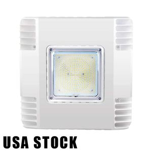 L'auvent LED allume les projecteurs pour les Stations-service, les entrepôts, les Garages, le stationnement, l'éclairage de haute baie, étanche IP66 110-277v 5500K 150W