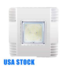 Luces de dosel LED Focos de gasolinera Luz Iluminación de techo de cochera exterior para garaje IP66 110-277V 5500K 150W Usalight