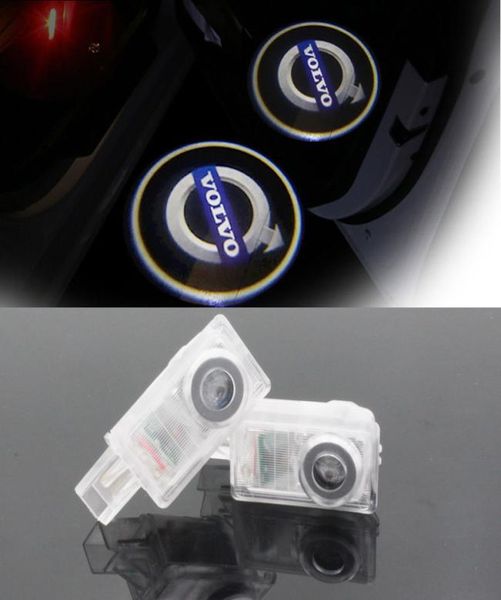 Proyector láser LED de cortesía para puerta de coche, luz de baja reflexión con logotipo para XC90 S60 C70 V60 V50 V40 XC60 S60L S80L8368669
