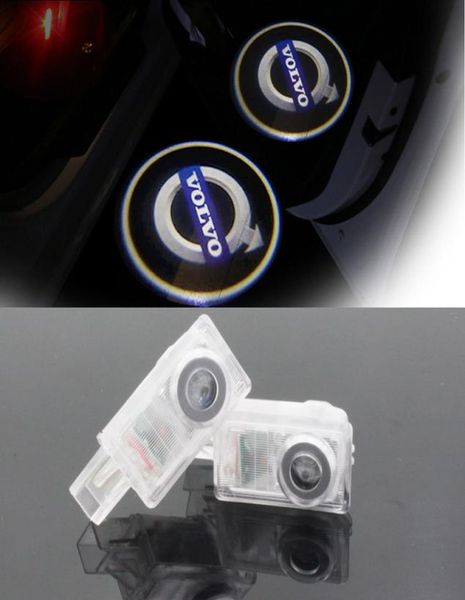 Proyector láser LED de cortesía para puerta de coche, luz de baja reflexión con logotipo para XC90 S60 C70 V60 V50 V40 XC60 S60L S80L3090416
